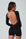 True Shape Long Sleeve Sculpt One Piece - Black