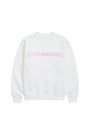 STARGIRL CREW NECK JUMPER - WHITE