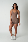TRUE SHAPE 4.5" SHORT - MOCHA