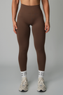 CURVE CONTOUR Vol.3 LEGGINGS - COFFEE BROWN