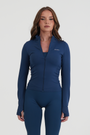 SERENITY SEAMLESS JACKET - DEEP BLUE