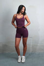 PLAY GIRL CONTOUR SHORT - MIDNIGHT CHERRY