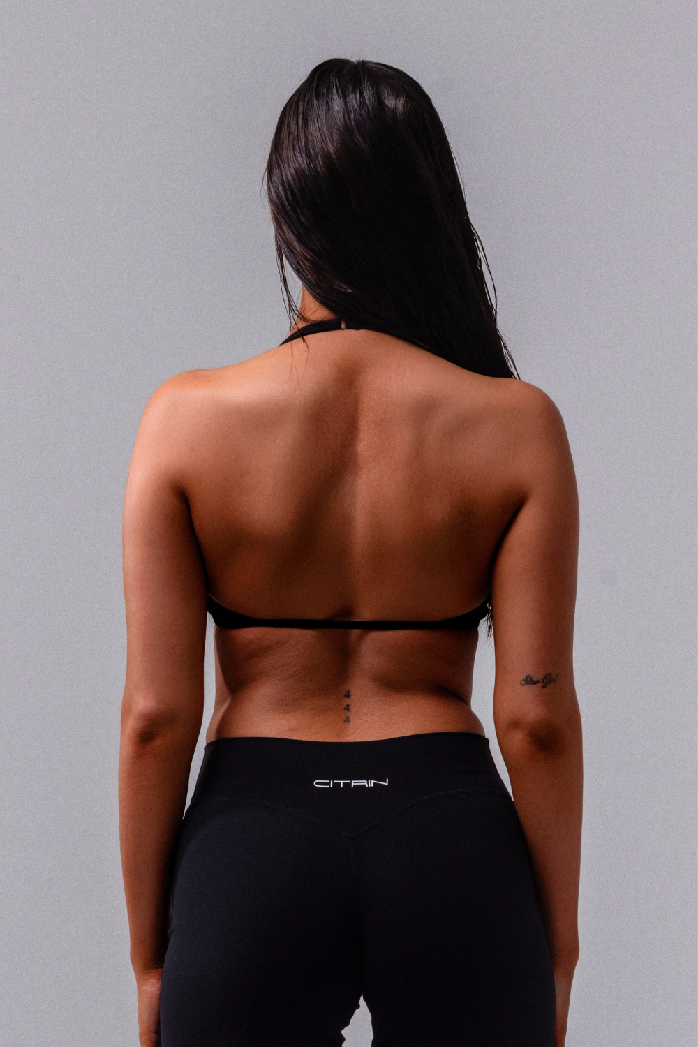 Daily Basis Micro Crop - Black