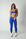 True Shape Full Length Leggings - Royal Blue