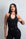Play Girl Halter Cami - Black