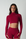True Shape Cropped Quarter Zip Jacket -  Dark Berry