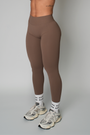 TRUE SHAPE FULL LENGTH LEGGINGS - MOCHA