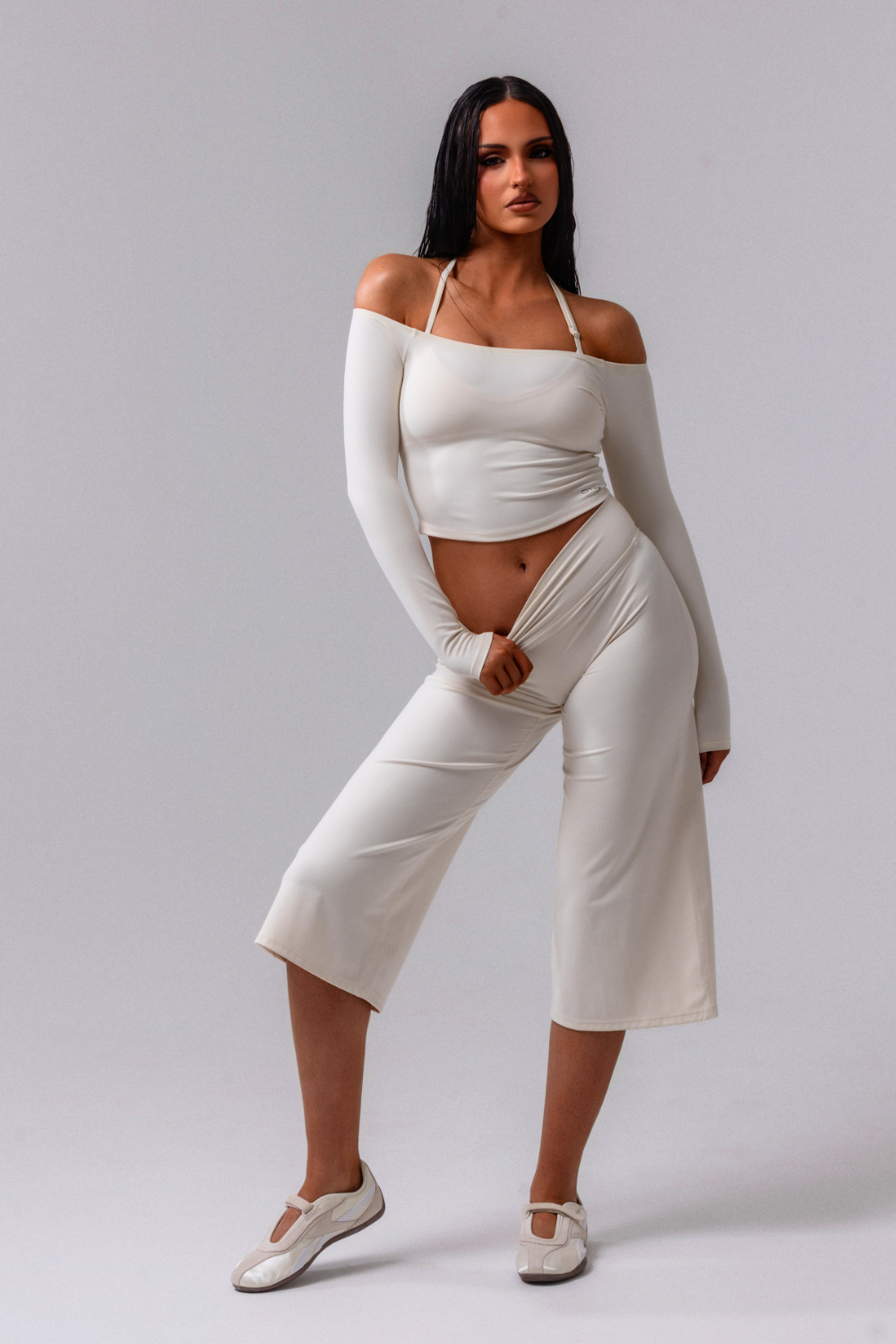 Daily Basis Layering Top - Crema