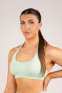 TRUE SHAPE HALTER CROP - GELATO EDITION - MATCHA