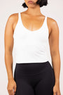SUPER SOFT STRAPPY TANK - WHITE
