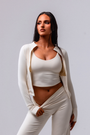 Daily Basis Body Jacket - Crema