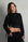 Brb Cropped Jumper - Black