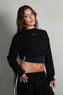 BRB CROPPED JUMPER - BLACK
