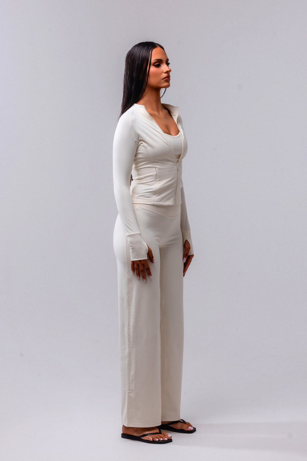 Daily Basis Body Jacket - Crema