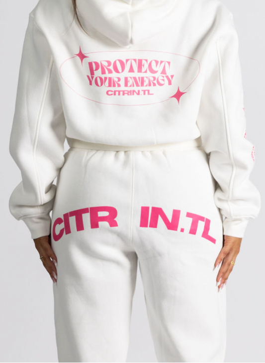 PROTECT YOUR ENERGY / JOGGER - WHITE