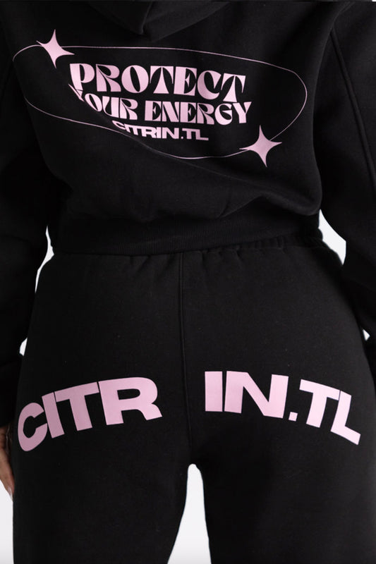PROTECT YOUR ENERGY / JOGGER - BLACK