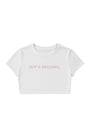 STARGIRL BABY TEE - WHITE
